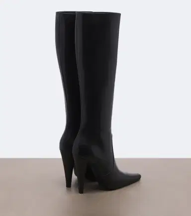 Saint Laurent 77 leather knee-high boots | Thumbnail 4