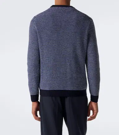 Lardini Striped wool and cashmere sweater | Thumbnail 4 Lardini Striped wool and cashmere sweater | Thumbnail 4