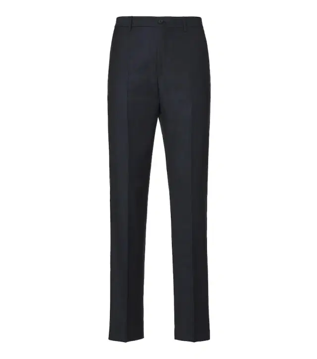Etro Jacquard virgin wool straight pants