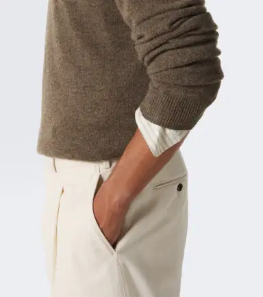 Le Kasha Crete cashmere polo sweater | Thumbnail 3