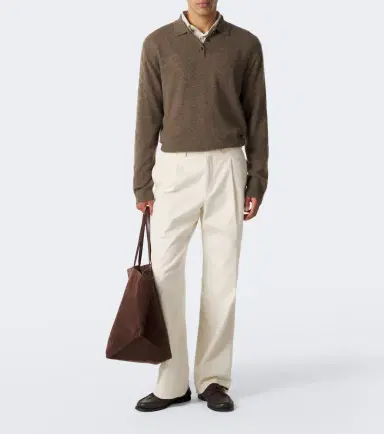 Le Kasha Crete cashmere polo sweater | Thumbnail 5