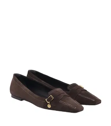 Tod's Suede ballet flats | Thumbnail 1