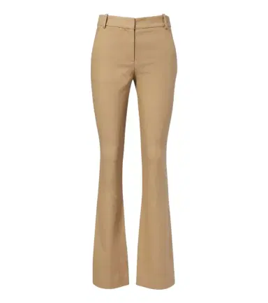 Veronica Beard Corbette twill flared pants | Thumbnail 1