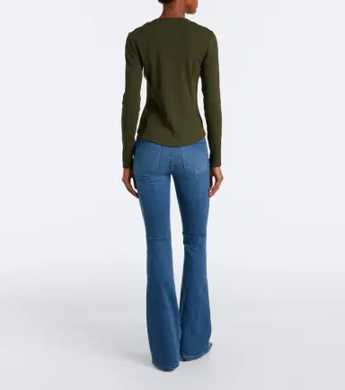 Veronica Beard Beverly flared jeans | Thumbnail 4 Veronica Beard Beverly flared jeans | Thumbnail 4