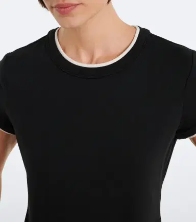 Veronica Beard Devin cotton-blend T-shirt | Thumbnail 4 Veronica Beard Devin cotton-blend T-shirt | Thumbnail 4