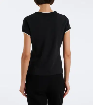 Veronica Beard Devin cotton-blend T-shirt | Thumbnail 5 Veronica Beard Devin cotton-blend T-shirt | Thumbnail 5
