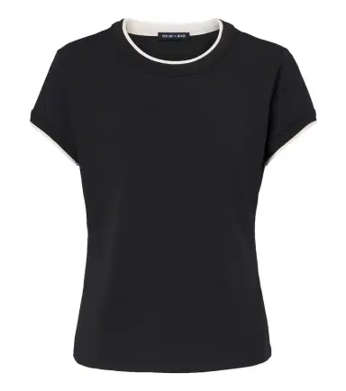 Veronica Beard Devin cotton-blend T-shirt | Thumbnail 1 Veronica Beard Devin cotton-blend T-shirt | Thumbnail 1