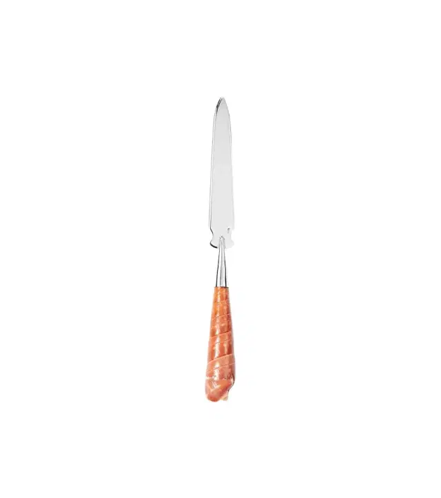 Tavares 1922 Spiralis sterling silver and shell knife