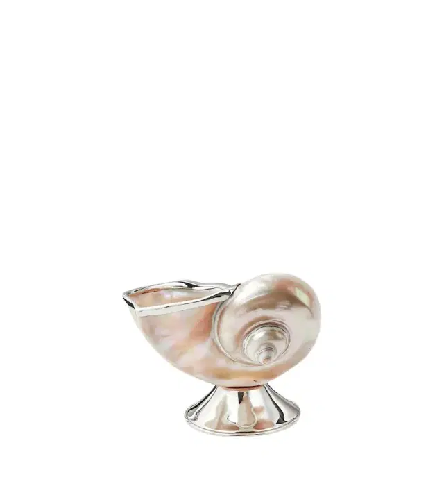 Tavares 1922 Shell sterling silver caviar bowl