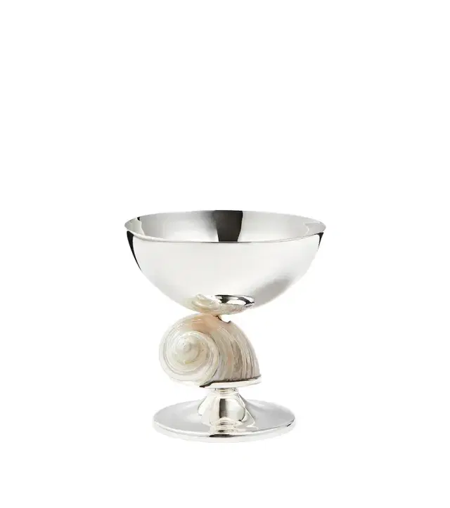 Tavares 1922 Shell sterling silver ice cream bowl