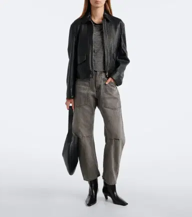 Nili Lotan Shon barrel-leg jeans | Thumbnail 4 Nili Lotan Shon barrel-leg jeans | Thumbnail 4