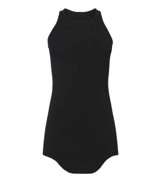 Rick Owens Basic ribbed-knit cotton jersey tank top