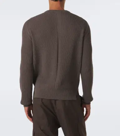 Rick Owens Ribbed-knit virgin wool sweater | Thumbnail 4