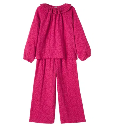 Bonton Papita floral cotton top and pants set | Thumbnail 1