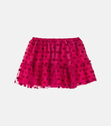 Bonton Petronille floral ruffled tulle skirt | Thumbnail 3 Bonton Petronille floral ruffled tulle skirt | Thumbnail 3