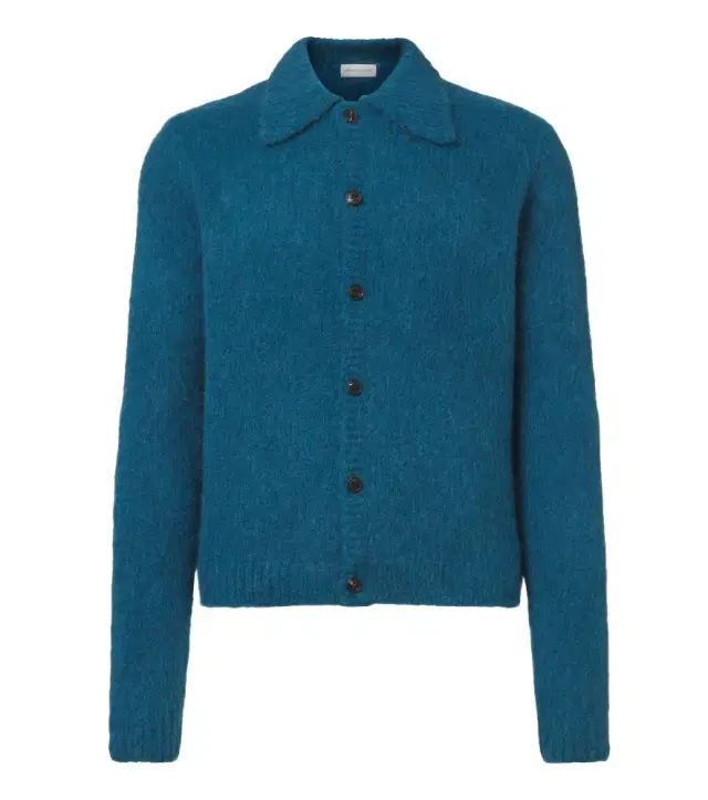 Dries Van Noten Alpaca and wool-blend cardigan
