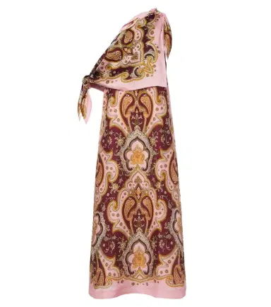 ALÉMAIS Alémais Porter printed one-shoulder maxi dress | Thumbnail 1