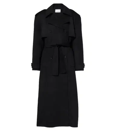 The Frankie Shop Nikola padded wool and cashmere trench coat | Thumbnail 1