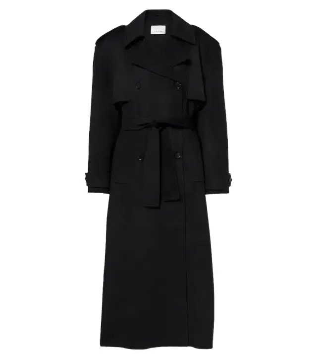 The Frankie Shop Nikola padded wool and cashmere trench coat