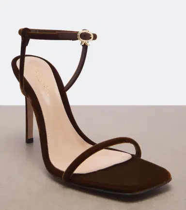 Gianvito Rossi Velvet sandals | Thumbnail 3