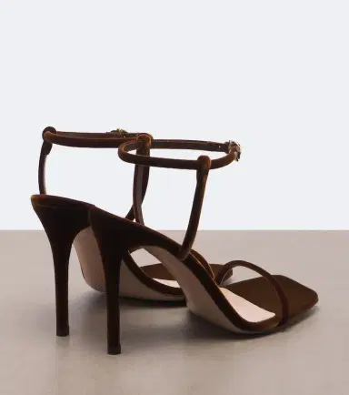 Gianvito Rossi Velvet sandals | Thumbnail 4