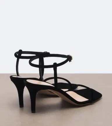 Gianvito Rossi Velvet sandals | Thumbnail 3 Gianvito Rossi Velvet sandals | Thumbnail 3