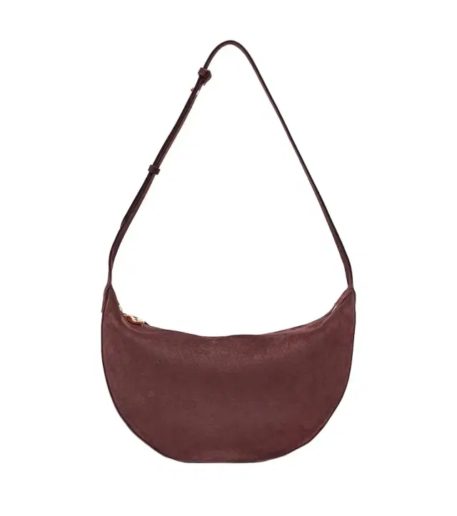 Bean Large suede shoulder bag