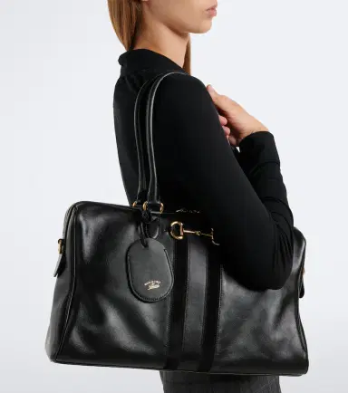 Gucci Borsetto Large leather bowling bag | Thumbnail 6