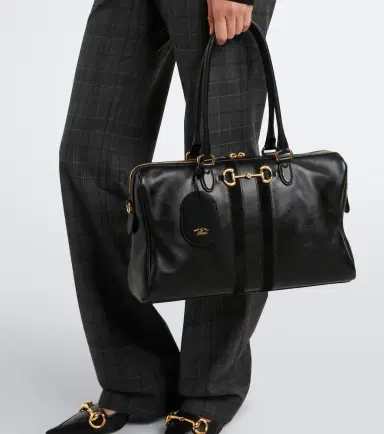 Gucci Borsetto Large leather bowling bag | Thumbnail 8