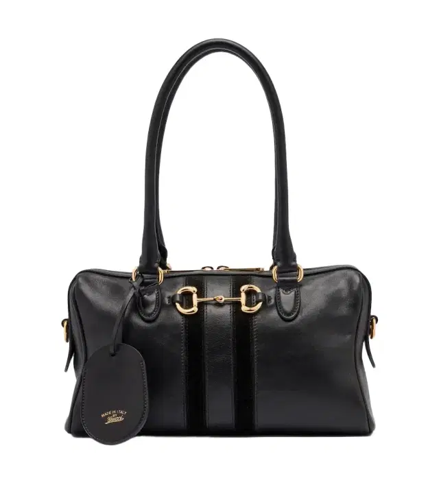 Gucci Borsetto Large leather bowling bag
