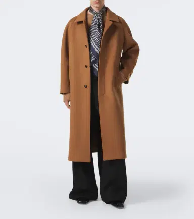 Saint Laurent Belted wool coat | Thumbnail 7 Saint Laurent Belted wool coat | Thumbnail 7
