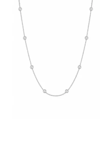 Wish Fine Jewelry 1.50ct Diamond 18K Gold By the Yard Necklace | Thumbnail 1 Wish Fine Jewelry 1.50ct Diamond 18K Gold By the Yard Necklace | Thumbnail 1