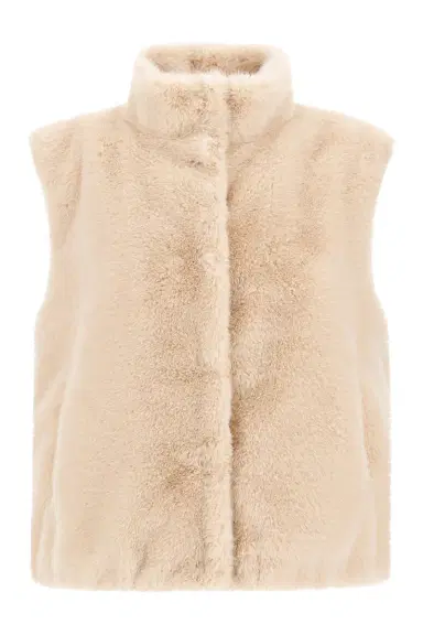 HERNO Faux Beaver Fur Vest | Thumbnail 1 HERNO Faux Beaver Fur Vest | Thumbnail 1