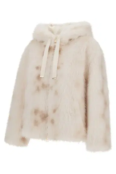 HERNO Faux Lynx Fur Hooded Jacket | Thumbnail 2