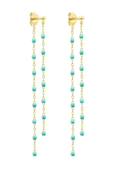 Gigi Clozeau Lagoon Classic Gigi Dancing Earrings - Yellow Gold | Thumbnail 1