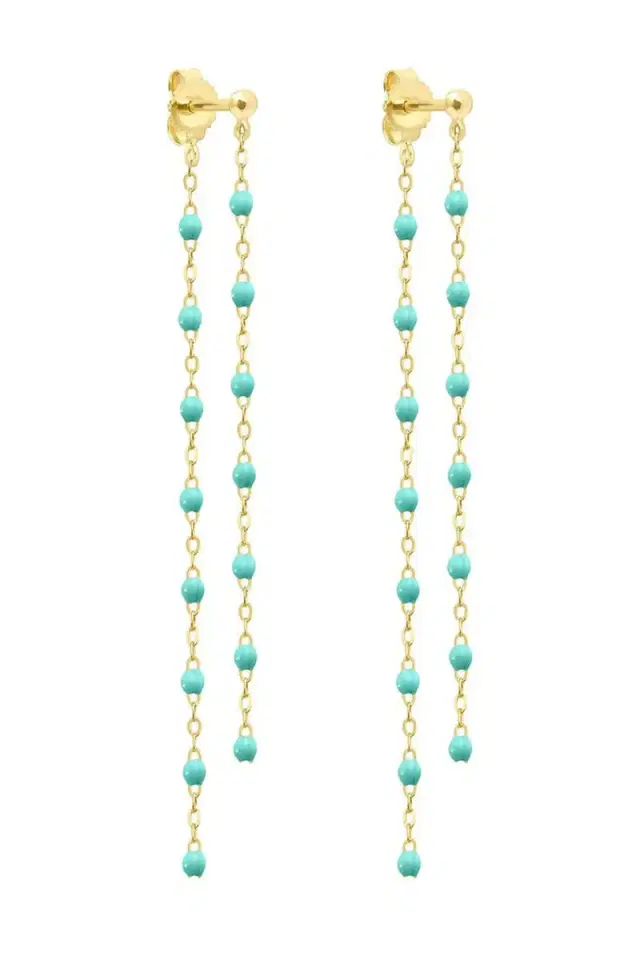 Gigi Clozeau Lagoon Classic Gigi Dancing Earrings - Yellow Gold