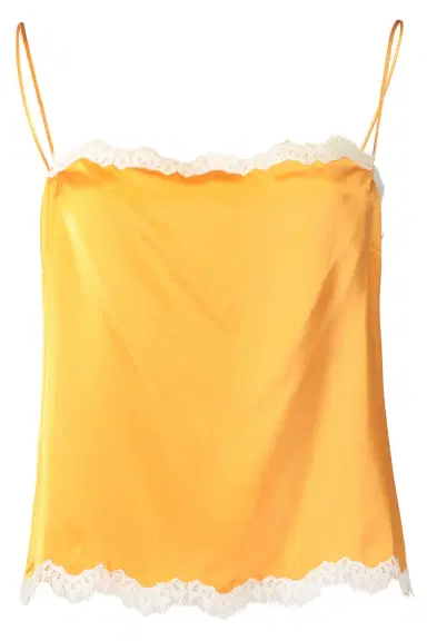 DÔEN Loure Lace Trim Top | Thumbnail 1