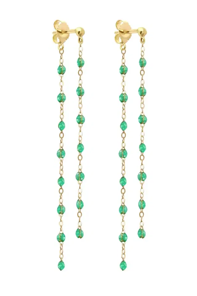 Gigi Clozeau Mint Classic Gigi Dancing Earrings - Yellow Gold