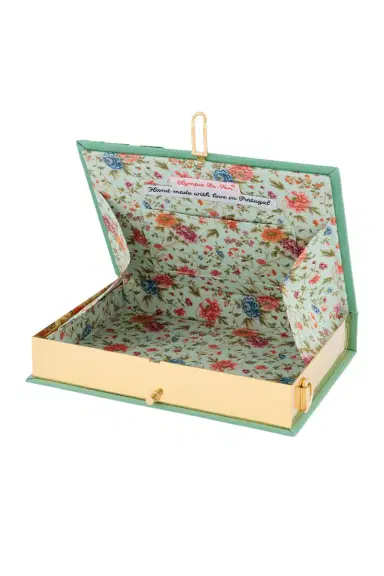 Olympia Le-Tan Pina Colada Strapped Book Clutch Bag | Thumbnail 2