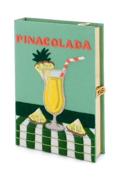 Olympia Le-Tan Pina Colada Strapped Book Clutch Bag | Thumbnail 3