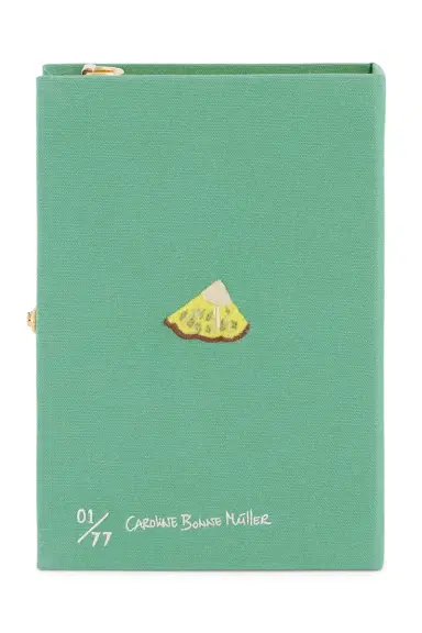 Olympia Le-Tan Pina Colada Strapped Book Clutch Bag | Thumbnail 4