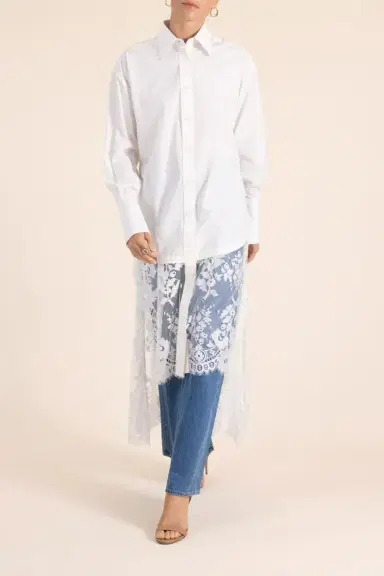 Zimmermann Valiant Lace Shirt | Thumbnail 2