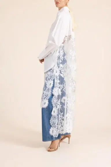 Zimmermann Valiant Lace Shirt | Thumbnail 3
