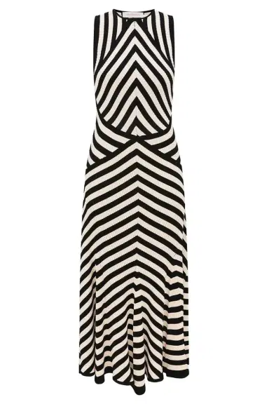 Zimmermann Valiant Stripe Midi Dress | Thumbnail 1 Zimmermann Valiant Stripe Midi Dress | Thumbnail 1