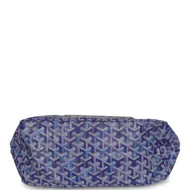 goyard Goyard Goyardine Blueberry Purple Saint Louis PM Tote Palladium Hardware | Thumbnail 6 goyard Goyard Goyardine Blueberry Purple Saint Louis PM Tote Palladium Hardware | Thumbnail 6