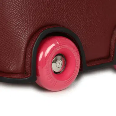 HERMÈS Hermes Bolide On Wheels 1923 Rouge H, Rose Extreme Epsom Palladium Hardware | Thumbnail 8