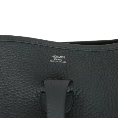 HERMÈS Hermes Evelyne PM Gris Misty Clemence Palladium Hardware | Thumbnail 7 HERMÈS Hermes Evelyne PM Gris Misty Clemence Palladium Hardware | Thumbnail 7