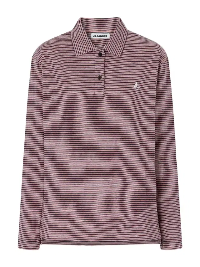 Jil Sander Logo-embroidered Striped Cotton-jersey Polo Shirt