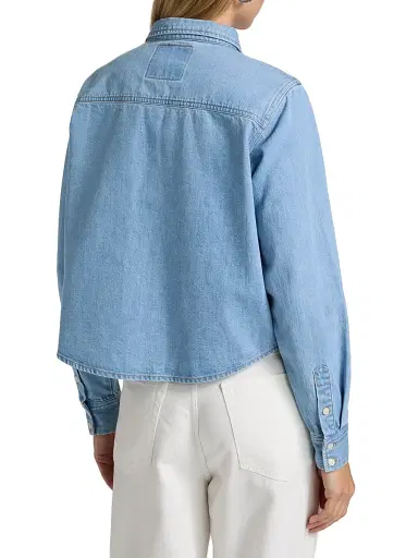 Mother Women's The Honor Roll Denim Shirt | Thumbnail 5 Mother Women's The Honor Roll Denim Shirt | Thumbnail 5