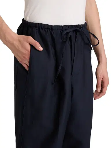 Bottega Veneta Men's Cotton-Silk Drawstring Trousers | Thumbnail 6 Bottega Veneta Men's Cotton-Silk Drawstring Trousers | Thumbnail 6